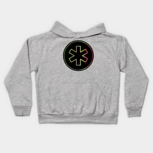 Neon star of life Kids Hoodie